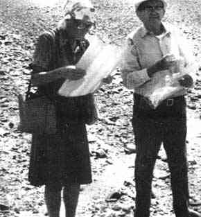 Maria Reiche y Duncan Masson